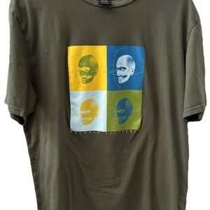 Oakley Casual Crew Neck XL Graphic Short Sleeve T Shirt Mens Olive Green